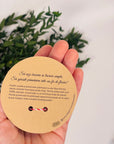 Martisor sticluta cu flori uscate si prezervate - eveniment