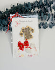 Martisor kit de brodat figurina lemn ie
