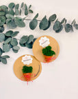 Martisor ghiveci mini cu licheni - personalizat
