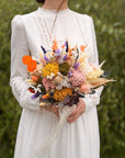 Buchet de mireasa flori de camp