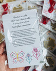 Martisor kit de brodat figurina lemn ie - eveniment