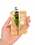 Marturie buchete prezervat pe carton cu magnet personalizat