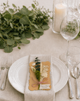 Marturie buchete prezervat pe carton cu magnet personalizat