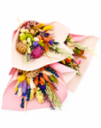 Buchet mic flori prezervate roz