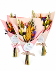 Buchet mic flori prezervate roz