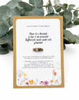 Felicitare plantabila cu seminte de flori