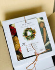Kit de creatie pentru coronita de Craciun - materiale naturale