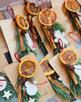 Decoratiune de Craciun cu ornament din compozit de piatra - decoratiune