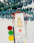 Martisor kit de pictat figurina lemn
