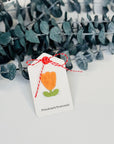 Martisor brodat cu magnet - eco