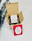 Martisor kit de plantat flori - ceramica