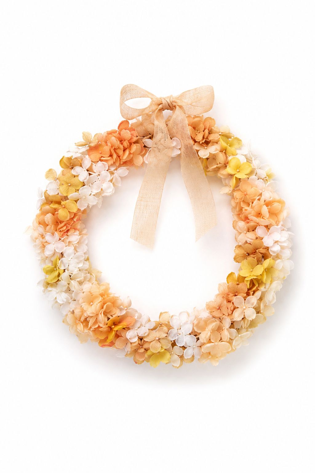 Coronita de scoala pentru premiere din hortensie pastel