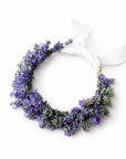 Coronita din Lavanda proaspata de purtat pe cap