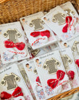 Martisor kit de brodat figurina lemn ie - vedere laterala
