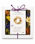 Kit  de creatie coronita din flori uscate