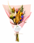 Buchet mic flori prezervate roz